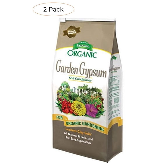 Espoma GG6 Garden Gypsum Fertilizer, 6-Pound Tw k