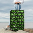 thumbnail image 7 of Rateoe Monster Neon Head Printed Luggage Cover, Suitcase Protector Fits 18-32 Inch Luggage-X-Large, 7 of 7