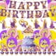 thumbnail image 1 of Globos de cumpleaños kit decoración fiesta alusivo a princesa Rapunzel, 1 of 8