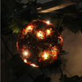 thumbnail image 1 of Led Energía Sor Flor de Luces Libre Luz Creativo árbol Colgando Arte Decoración Festiva Dispaly rojo CUTICAT Luces de bolas de flores, 1 of 8