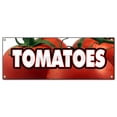 thumbnail image 1 of Tomatoes Banner Sign Tomato Stand Farmers Market Signs, 1 of 1