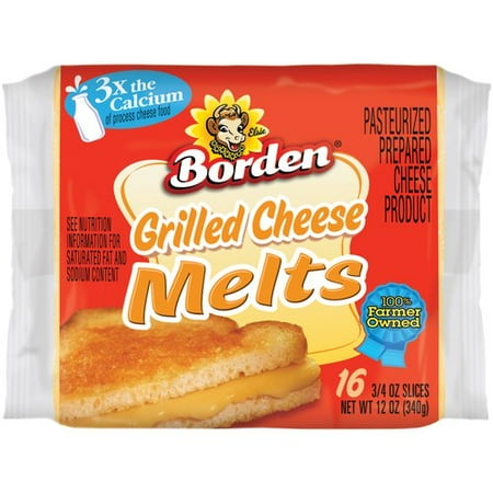 Borden Grilled Cheese Melts Cheese Product, 16 ct