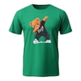 thumbnail image 3 of Playera Con Impresion De Oso Boom Fashion Ropa Para Hombre Color Verde Talla Grande Marca Emil SaEs, 3 of 4