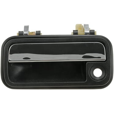 Dorman 77382 Front Driver Side Exterior Door Handle for Specific Mazda Models, Black and Chrome
