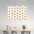 thumbnail image 2 of Hot Dog Burger Print Tapestry for Bedroom - Tapestry Wall Hanging Wall Tapestry for Dorm Wall Decor Home Decoration , Aesthetic Funny Tapestry 29 x 37in, 2 of 5