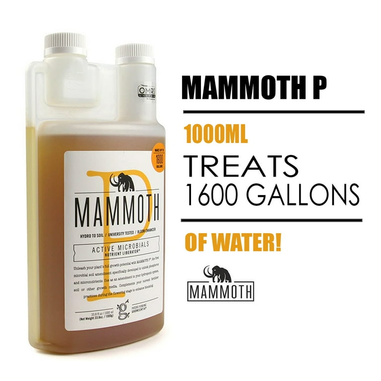 Mammoth P Microbes 1 Liter - Walmart.com