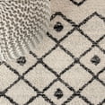 thumbnail image 5 of JONATHAN Y MOROCCAN HYPE 8 x 10 Area Rug, Aksil Moroccan Beni Souk - Cream/Black, MOH208A-8, 5 of 10