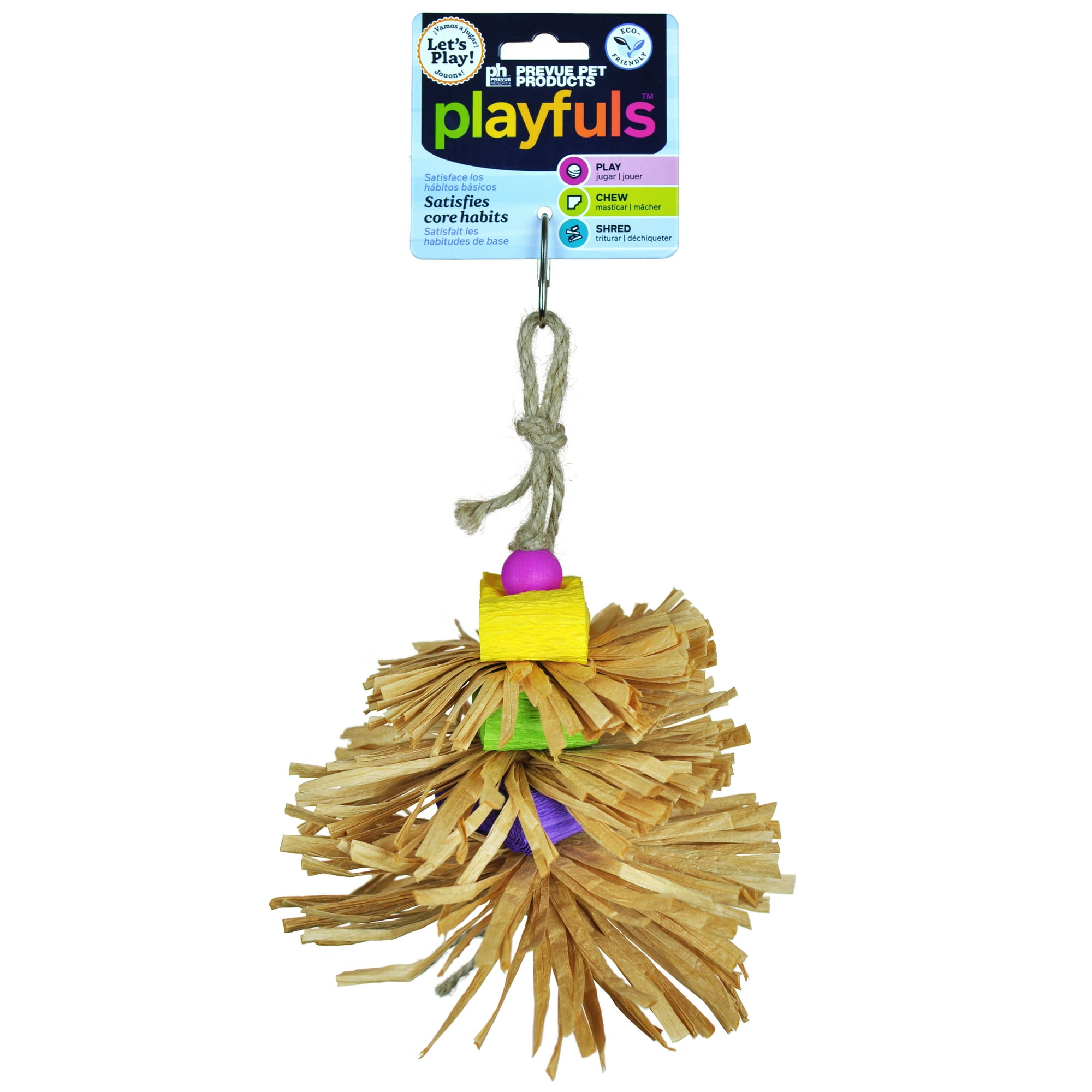 Prevue Pet Products Raffia Fluff Small Animal Chew Toy