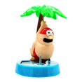 thumbnail image 4 of thinsony Solar Powered Dancing Animal Swinging Animated Shark Dancer Toy Car Decor, 4 of 7