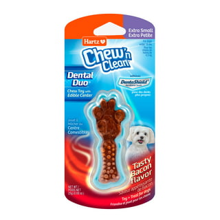 Pet Life 'Denta-Bone' TPR Treat Dispensing and Dental Cleaning Durable Dog Toy - Red