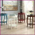 thumbnail image 5 of Space-Saving Walnut Coffee Table with Bottom Shelf, Elegant Cabriole Legs for Small Living Rooms, 5 of 5