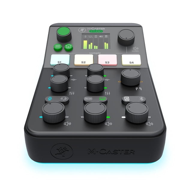 Mezcladora de Estudio para Streaming MACKIE MIXCASTER STUDIO negro 13.5x9.2x23