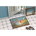 thumbnail image 2 of Carolines Treasures CK1240JMAT Shiba Inu Tapis de Printemps Intérieur Ou Extérieur - 24 x 36 Po., 2 of 4
