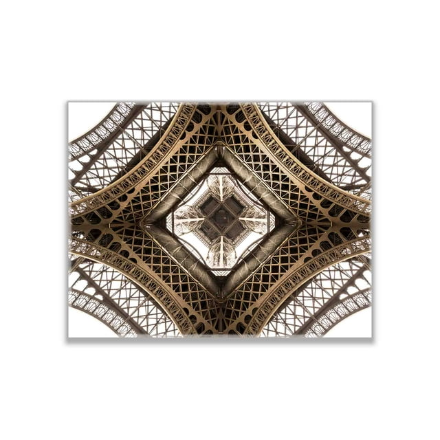 Perspective de la Tour Eiffel Toile d'Art