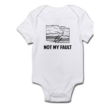 

CafePress - Not My Fault Body Suit - Baby Light Bodysuit