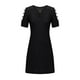 thumbnail image 4 of Vestido informal de mujer con hombros descubiertos y mangas cortas con espalda descubierta para adelgazar Fridja qw1108, 4 of 5