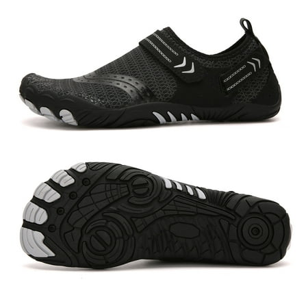 Image of Barerun Athletic Water Sports Shoes Barefoot Anti-Skid for Men Black