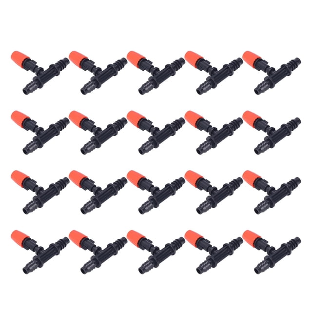 Boquillas de Riego por Goteo ANGGREK Kit de Accesorios Desmontable Profesional 20 Piezas 8/11mm