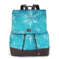 thumbnail image 1 of Balery Christmas Snow Mochila de Cuero para Mujeres, Gran Capacidad, Bolsa de Viaje Multifuncional, Mochila de Cuero y Bolsa de Hombro para Mujeres, 1 of 4