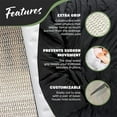 thumbnail image 5 of Nevlers Twin Size Anti-Slip Mattress Gripper Pad - 36" x 72" | Prevent Mattresses & Toppers from Slipping | Durable Gripper Pad | Versatile Grip Mats, 5 of 9