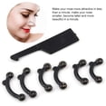 thumbnail image 2 of Torubia Nose Up Nose Shaper, Nose Shaper Clip Pain Free Silicone Nose Up Lifting Nose Bridge Straightener Corrector Device, Nose Slimming Device Straightener Corrector High Up Tool(Black), 2 of 7