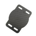 thumbnail image 1 of Black Bike Pedal Cleat Spacer High Hardness Leg Length Compensation Stiffness And Durability Cycling Performance, 1 of 7