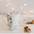 thumbnail image 1 of Porcelain Christmas In The Forest With Lid And Filter Mug And Strainer, 1 of 3