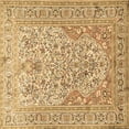 thumbnail image 1 of Ahgly Company Indoor Square Persian Brown Traditional Area Rugs, 4' Square, 1 of 4