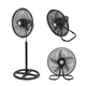 thumbnail image 1 of Ventilador 3 en 1 de Pedestal Piso y Pared con Estructura de Acero y Aspas de Polipropileno Ventilador Oscilatorio de Altura Ajustable 3 Velocidades 18", 1 of 9