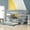 Gray, variant on Euroco Full over Full Bunk Bed with Trundle and Storage Shelves for Kids Teens, Gray