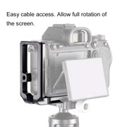 SUNWAYFOTO PSLO-a7RIV Custom L-bracket for So ny a7RIV/a9II/a7riii/a7rii Arca Swiss Quick Release Plate