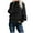 Black, variant on Duoif Sweaters for Women Trendy Ladies Mid Neck Sweater Loose Long Sleeve Knit Solid Color Sweater Pullover Top Women's Sweaters Womens Tops Beige L