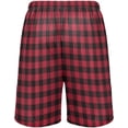 thumbnail image 3 of GZHJMY Buffalo Plaid Pajama Pants Short for Men, Lounge Pants Lightweight Men Pajama Bottoms with Drawstring Pockets, Christmas New Year Birthday Gifts, Small, 3 of 7