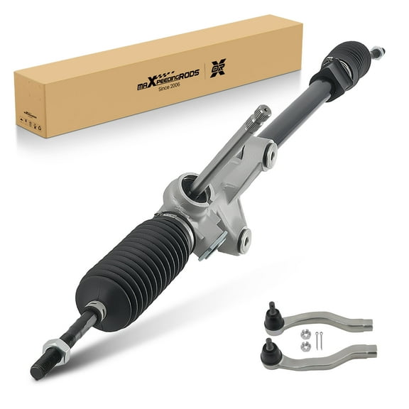 maXpeedingrods Manual Steering Rack and Pinion Assembly for Honda Civic 1992-1995, Civic Del Sol 1993-1997, with Outer Tie Rod Ends