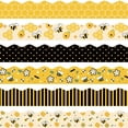 thumbnail image 1 of Tablón de anuncios con bordes VABAMNA Bee para decoración de aula, 84 pies, 1 of 8