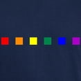 thumbnail image 3 of CafePress - Rainbow Pride Squares Dark T Shirt - Men's Classic Graphic Cotton T-Shirt, 3 of 4
