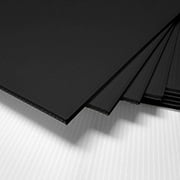 SIBE AUTOMATION 5 pack- Corrugated Plastic 24x36 4mm Black