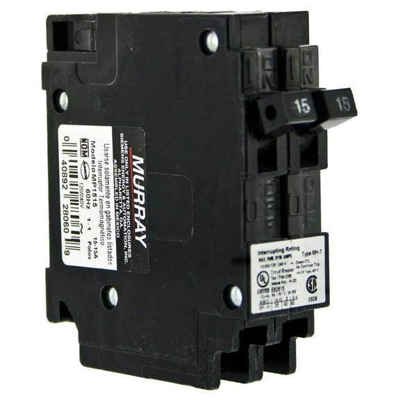 Siemens MP1515 15 Amp Double Pole Circuit Breaker