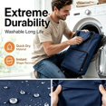 thumbnail image 5 of Clearance Under $5.89 2-in-1 Foldable Shopping Cart with Wheels, Reusable Grocery Bag on Wheels, Portable Trolley Bag for Travel Home Kitchen, 5 of 5