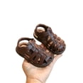 thumbnail image 5 of Shoes for Girls Girls Flat Casual Shoes Girls Sandals Toddler Casual Outdoor Roman Shoes Soft Sole Breathable Comfortable Summer Spring Walking First Shoes, 5 of 5