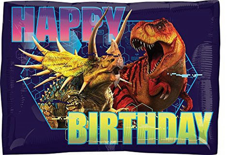 Jurassic World Dinosaur 4th Birthday Party Supplies and Balloon Decorations