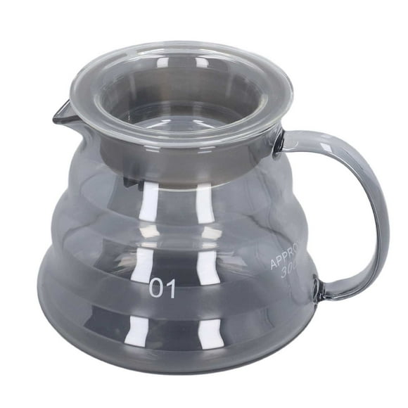 Coffee ServerElectroplated Grey Coffee Pot Coffee Maker Pot Coffee Pot User-Friendly Design