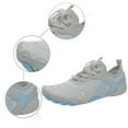 thumbnail image 5 of Unisex Breathable Thick Sole Sneakers Slip Resistant Comfortable Casual Couple Sock Shoes Green 39, 5 of 6