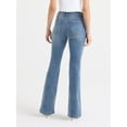 thumbnail image 4 of Sofia by Sofia Vergara Women's Low Rise Flare Jeans, 32.5" Inseam, Sizes 0-20, 4 of 5