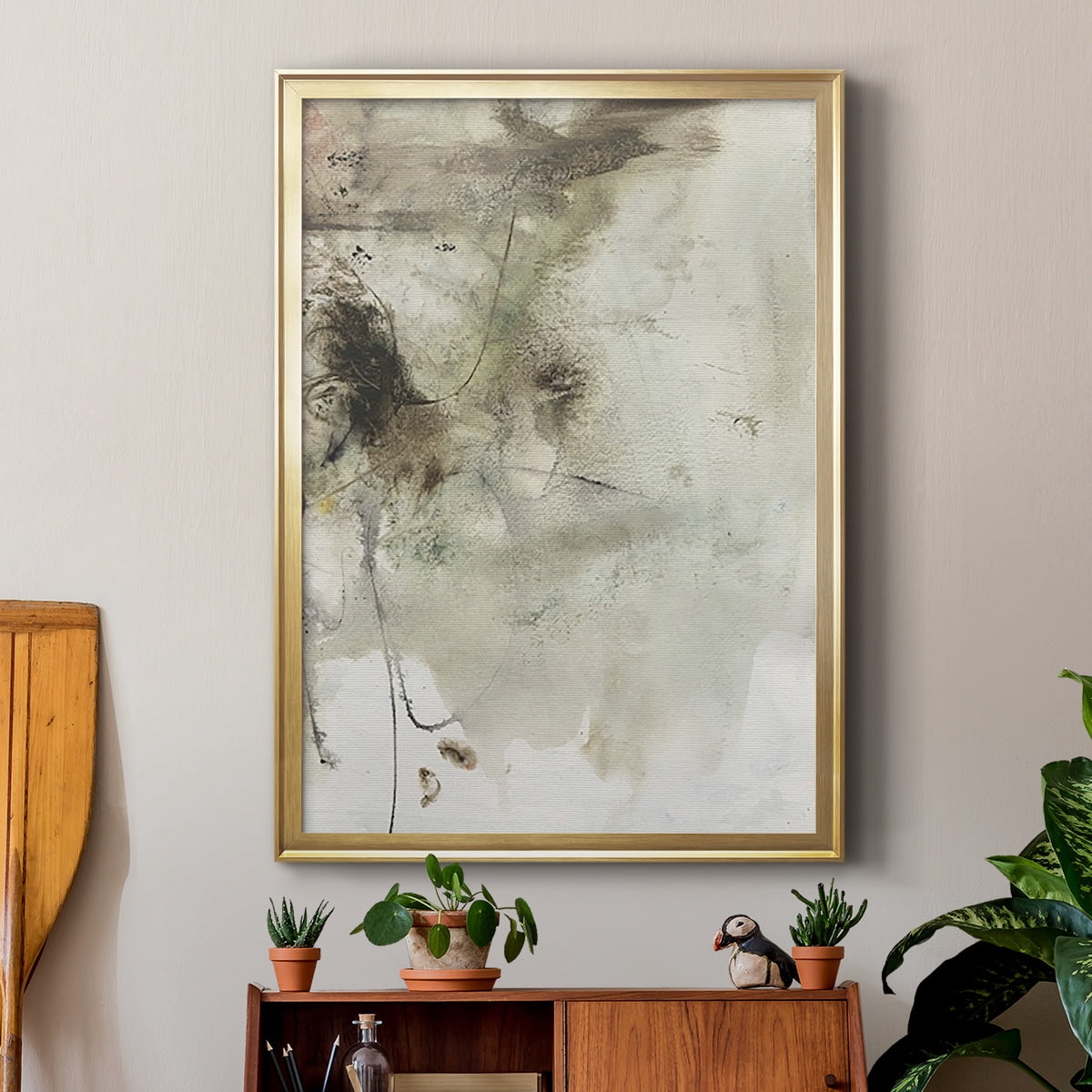 Soft Inspiration IV Premium Framed Print, in Gold, Black, or Silver - Ready to Hang