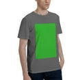 thumbnail image 2 of Bingfone Green Men'S Loose Fit Short-Sleeve Pocket T-Shirt, 2 of 7