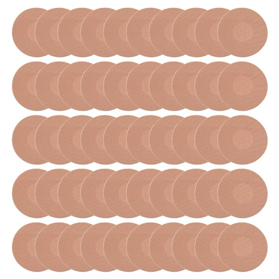 50Pcs Freestyle Libre Sensor Covers Waterproof Adhesive Patches Flesh Flexible CGM Patches Without Glue Center Patches