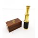 thumbnail image 1 of Telescopio Portátil de Latón de 6" con Caja de Madera - Pirate India Overseas Trading Co India Overseas Trading Co, 1 of 2