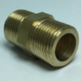 thumbnail image 2 of Tubo de latón Hex Fitting Adaptador directo Rosca macho Conector de agua Modelo_3 Zulema Adaptador de rosca de latón, 2 of 8