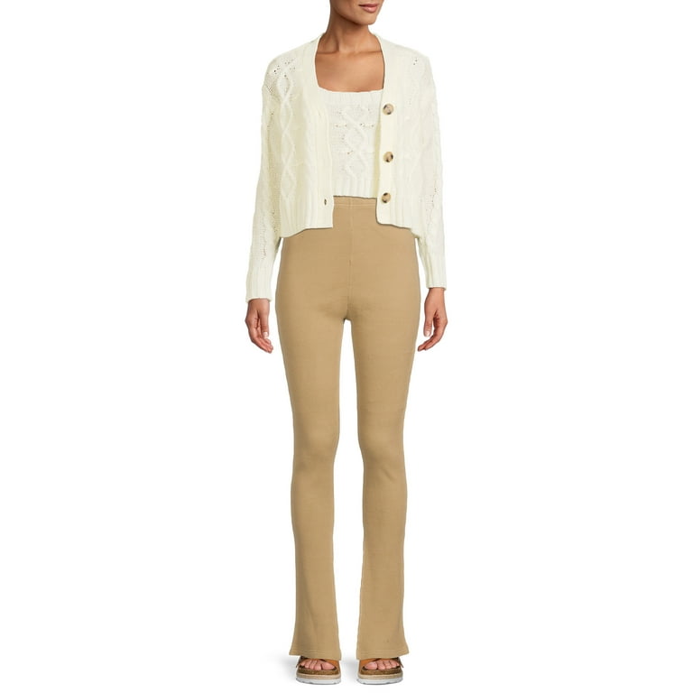 Kendall + Kylie Junior' Cable Tank Top and Cardigan, 2-Piece Kendall + Kylie Junior' Cable Tank Top and Cardigan, 2-Piece
